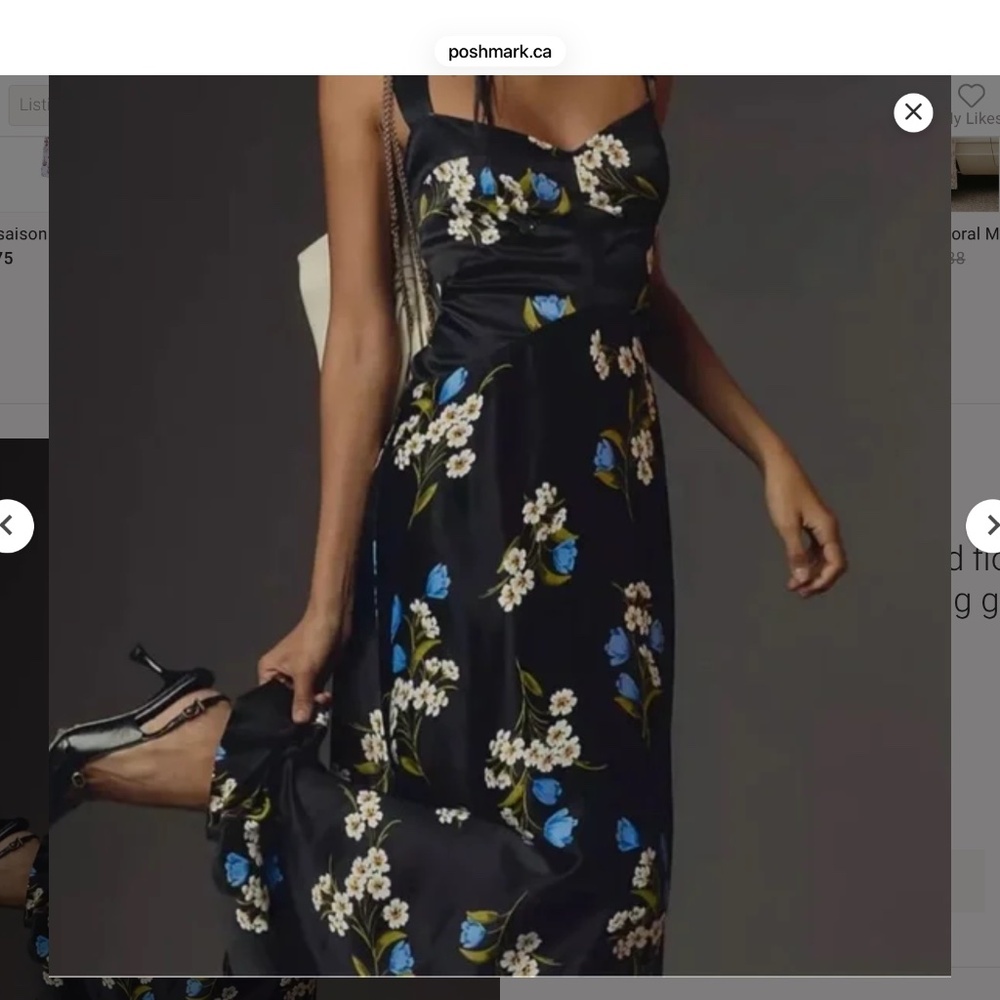 Anthropologie Maeve Jocelyn Maxi Dress